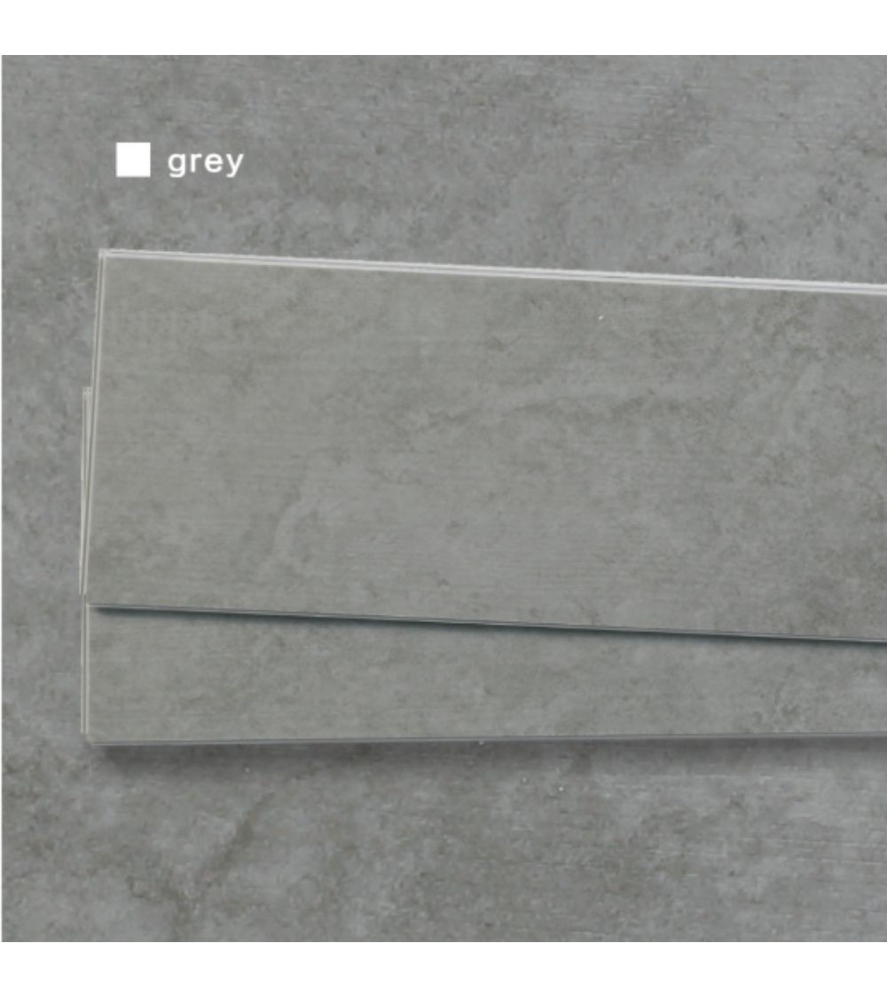 Pavimento in SPC 1220x181x5.0 mm. colore grigio