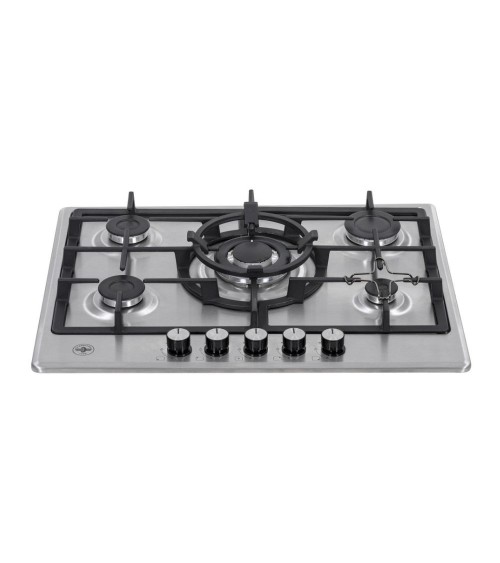 Piano cottura La Germania P705CLAGXV a gas 70 cm. 5 fuochi inox con griglia in ghisa