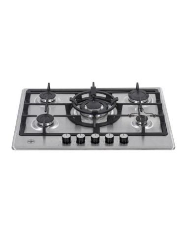 Piano cottura La Germania P705CLAGXV a gas 70 cm. 5 fuochi inox con griglia in ghisa