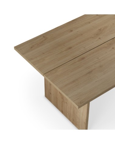 Tavolo rettangolare fisso Loana in rovere cadiz 200x100x75 H cm.