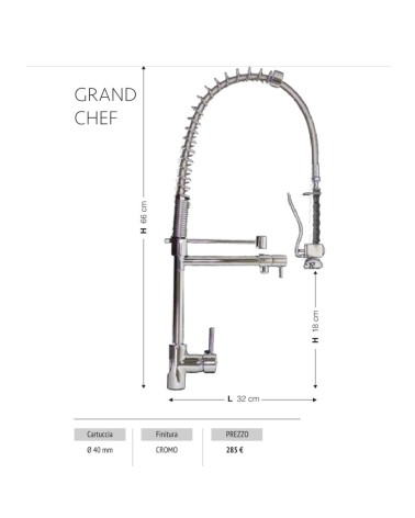 Miscelatore Grand Chef