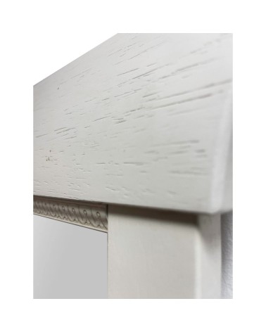 Specchiera Athena in legno con cornice colore avorio