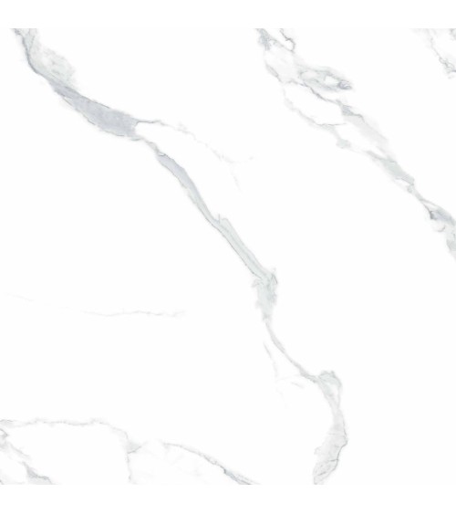 Pannello decorativo 1220x3000x5 mm. colore effetto marmo bianco lucido