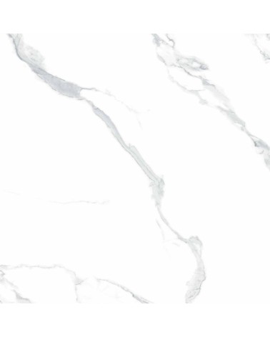Pannello decorativo 1220x3000x5 mm. colore effetto marmo bianco lucido