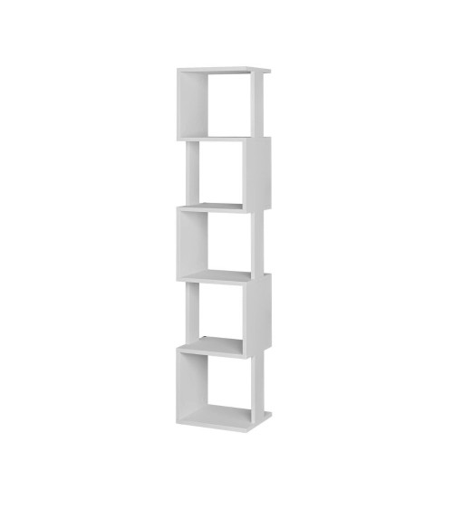 Libreria a cubo Piri colore bianco H 161x30x35 cm.