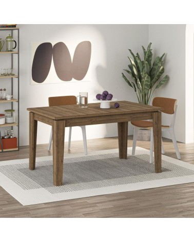 Tavolo allungabile Tolmen hitit noce140x80 allungabile a 190 cm.