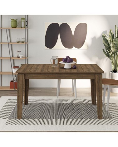 Tavolo allungabile Tolmen hitit noce140x80 allungabile a 190 cm.