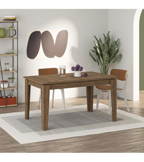 Tavolo allungabile Megaron colore hitit noce 120x80 cm.