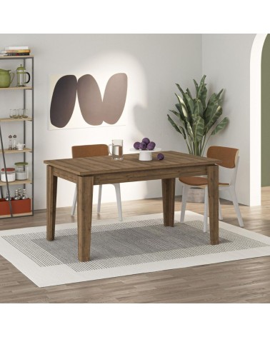 Tavolo allungabile Megaron colore hitit noce 120x80 cm.