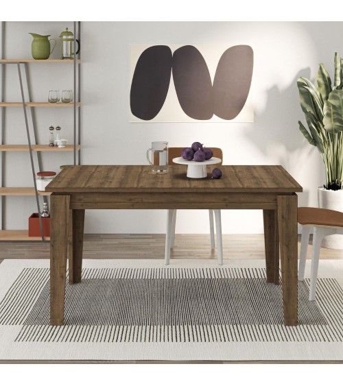 Tavolo allungabile Megaron colore hitit noce 120x80 cm.