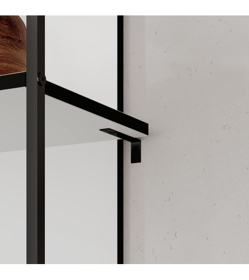 Libreria Archy 5 ripiani in colore bianco