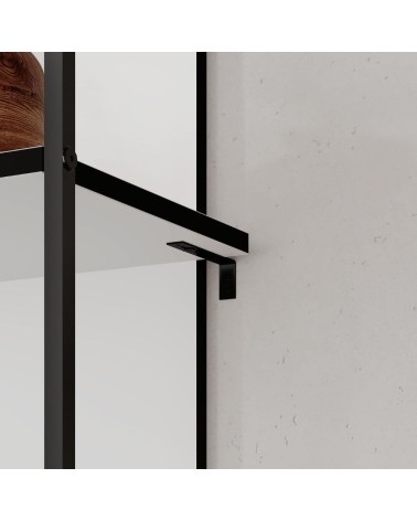 Libreria Archy 5 ripiani in colore bianco