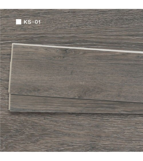 Pavimento in SPC 1220x181x5.0 mm. colore effetto legno noce