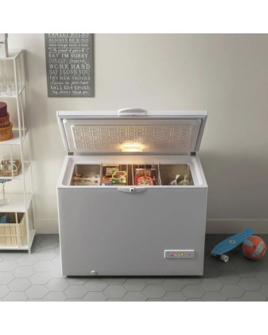 Congelatore a pozzetto Indesit OS2A300H 300 lt bianco classe E