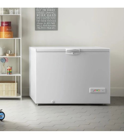 Congelatore a pozzetto Indesit OS2A300H 300 lt bianco classe E