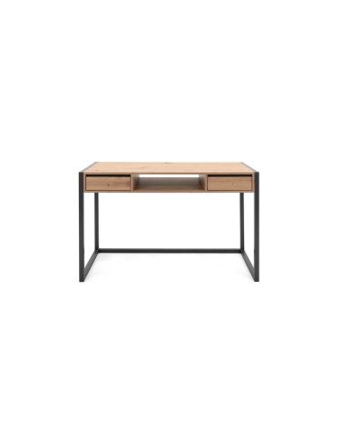 Scrivania Denver 30 L120xP60XH75 quercia antracite