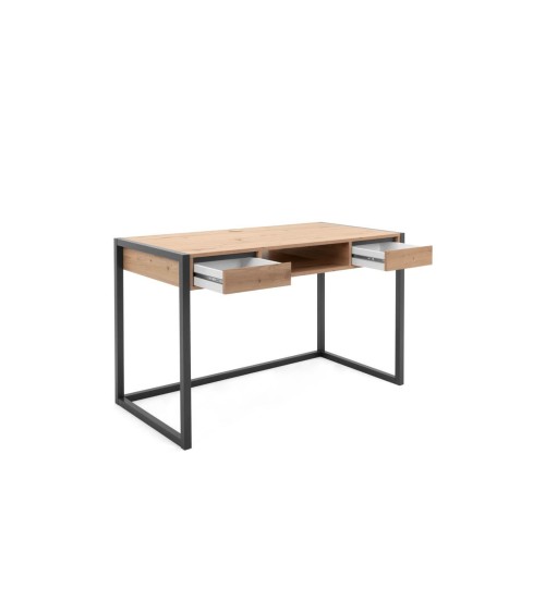 Scrivania Denver 30 L120xP60XH75 quercia antracite