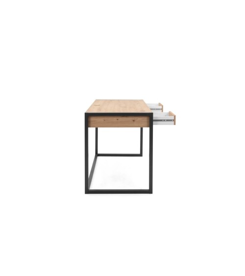 Scrivania Denver 30 L120xP60XH75 quercia antracite