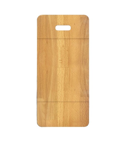 Lavello incasso SA3541 una vasca 75x45 cm. completo di accessori colore inox