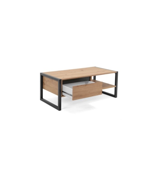 Tavolino da salotto Denver 55 L100xP55XH40 quercia antracite