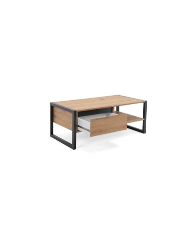Tavolino da salotto Denver 55 L100xP55XH40 quercia antracite