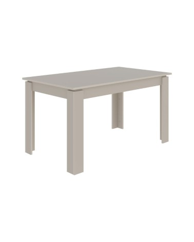 Tavolo allungabile Tolmen cashmere 140x80 allungabile a 190 cm.