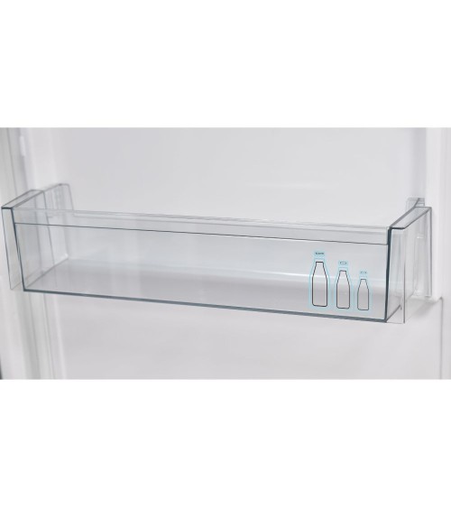 Frigorifero combinato Sharp SJNBA31IEBGD 331 lt No Frost con estetica glass nero classe D