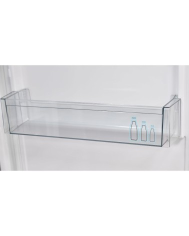 Frigorifero combinato Sharp SJNBA31IEBGD 331 lt No Frost con estetica glass nero classe D