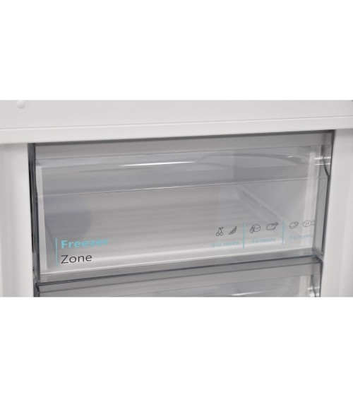 Frigorifero combinato Sharp SJNBA31IEBGD 331 lt No Frost con estetica glass nero classe D