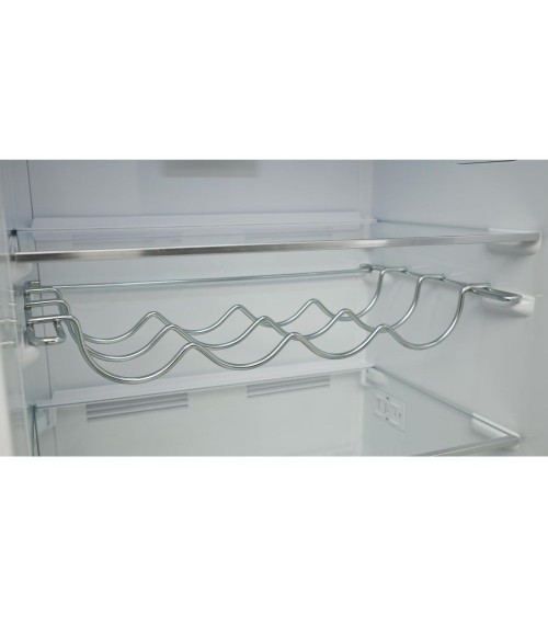 Frigorifero combinato Sharp SJNBA31IEBGD 331 lt No Frost con estetica glass nero classe D