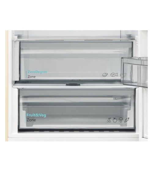 Frigorifero combinato Sharp SJNBA21DMXJE 331 lt No Frost colore beige classe E