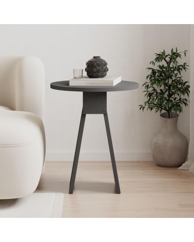 Tavolino da salotto Chen H 50x42x23.4 cm. colore antracite