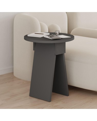 Tavolino da salotto Chen H 50x42x23.4 cm. colore antracite