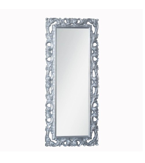 Specchiera Anna 76x180 cm. argento verniciato