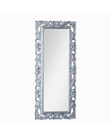 Specchiera Anna 76x180 cm. argento verniciato