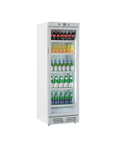 Frigo vetrina bibite EKG390VG statica con agitatore bianco classe E