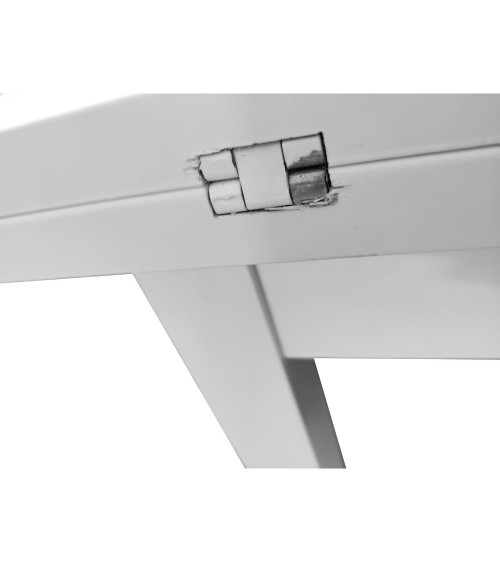 Tavolo quadrato allungabile Verona bianco 90x90