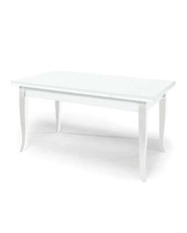 Tavolo allungabile Verona bianco 140x80