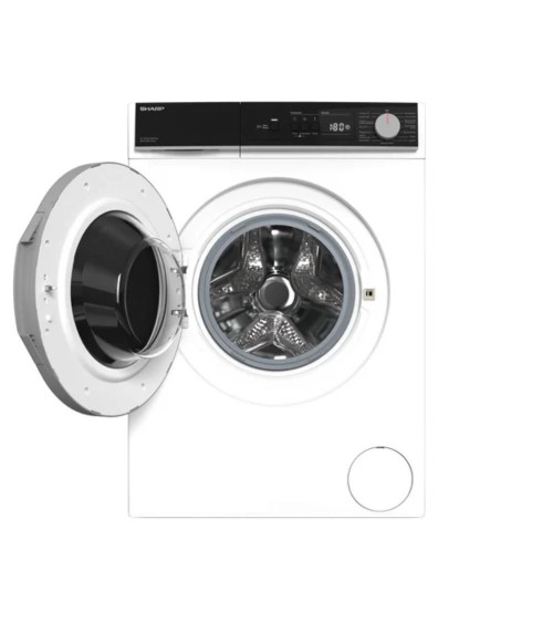 Lavatrice Sharp ESNFA814BWNNA carica frontale a libera installazione 8 kg 1400 rpm classe A