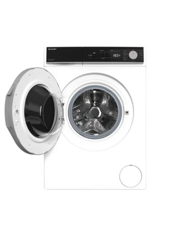 Lavatrice Sharp ESNFA814BWNNA carica frontale a libera installazione 8 kg 1400 rpm classe A