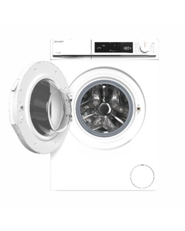 Lavatrice Sharp ESNFA814BWNNA carica frontale a libera installazione 8 kg 1400 rpm classe A