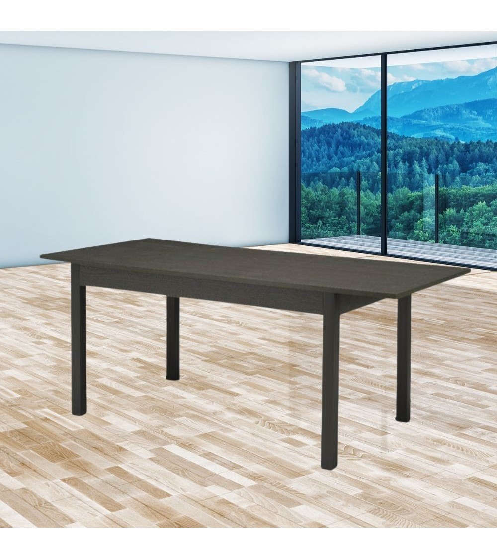 Tavolo allungabile FIRENZE 120x80 rovere grigio