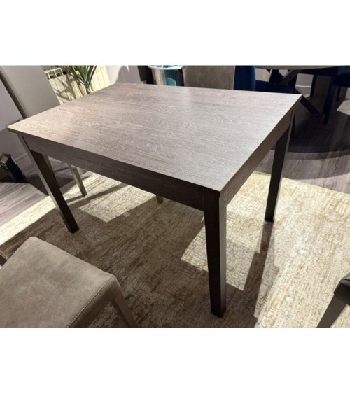 Tavolo allungabile FIRENZE 120x80 rovere grigio