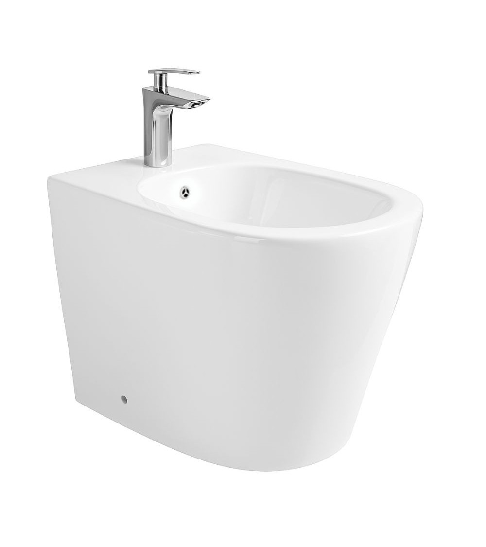 Bidet a pavimento YJ-1380F bianco lucido 36.5x56x40 cm.