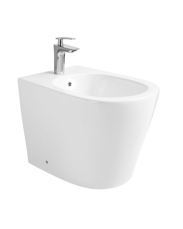 Bidet a pavimento YJ-1380F bianco lucido 36.5x56x40 cm.