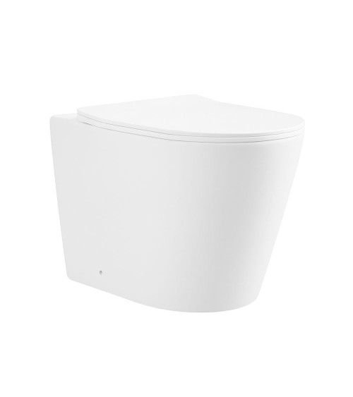 WC a pavimento YJ-3380MW in bianco opaco 36x56x40 cm.