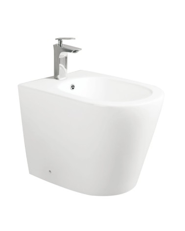 Bidet a pavimento YJ-1380FMW bianco opaco 36.5x56x40 cm.