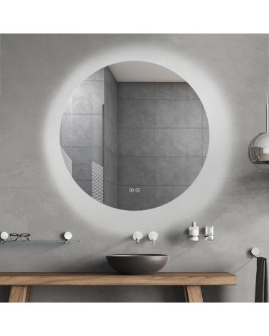 Specchio smart rotondo YJ-70A diametro 70 cm.