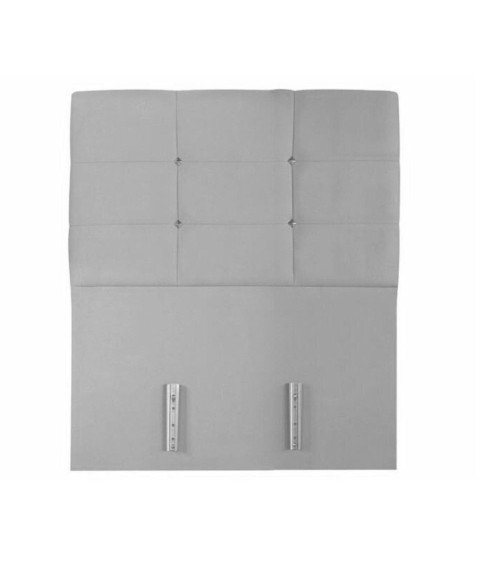 Testiera letto Nova 80x8x110H cm. in ecopelle tortora