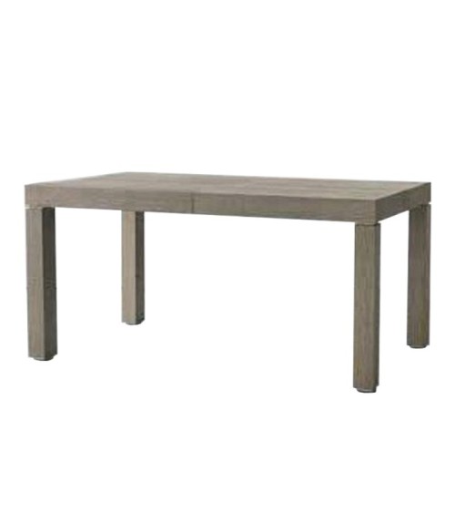 Tavolo Imab Piana T07 in larice grigio con 2 allunghe 140x90x75H cm.